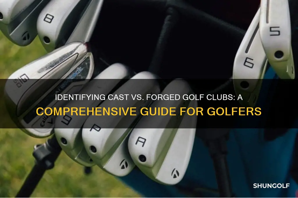 how to tell cast forged golf clubs