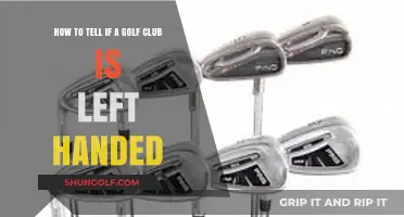 Identifying Left-Handed Golf Clubs: A Quick and Easy Guide