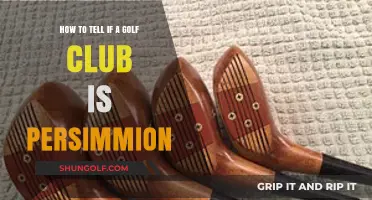 Identifying Persimmon Golf Clubs: A Comprehensive Guide for Enthusiasts