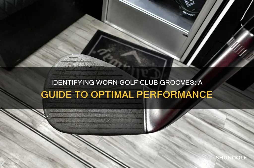 how to tell if golf club grooves are worn