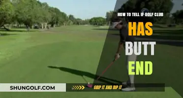 Identifying the Butt End of Your Golf Club: A Quick Guide