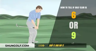 Identifying Your Golf Club: 6 vs. 9 Iron Differences Explained