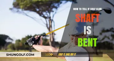 Is Your Golf Club Shaft Bent? Here's How to Check