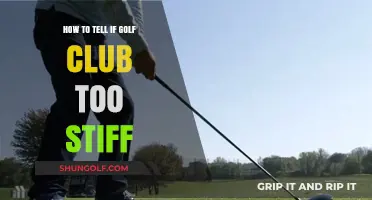 Is Your Golf Club Too Stiff? Signs to Watch For