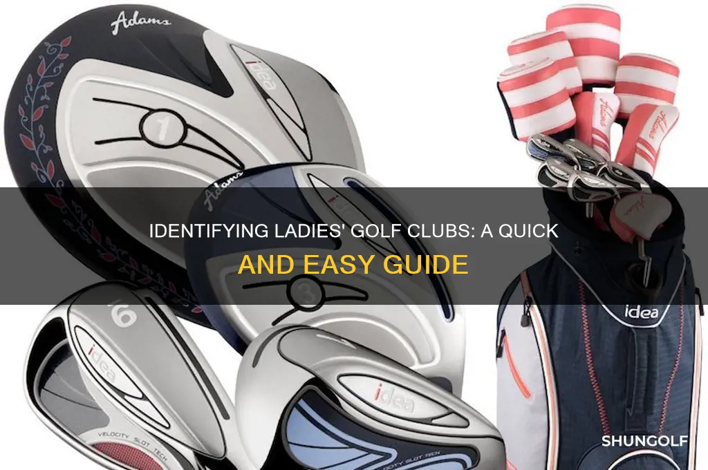how to tell if golf clubs are ladies