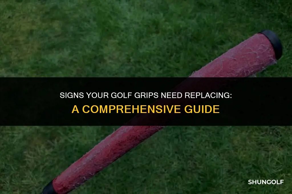 how to tell if golf grips are worn