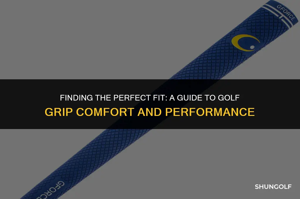 how to tell if golf grips fit