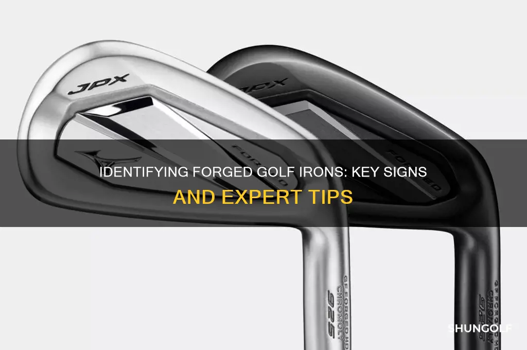 how to tell if golf irons are forged