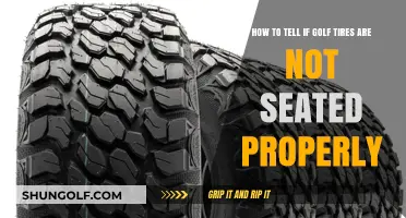 Spotting Improperly Seated Golf Cart Tires: A Quick Guide
