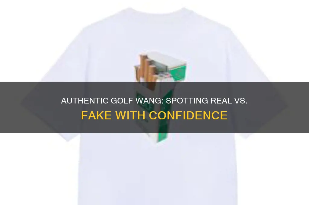 how to tell if golf wang is real