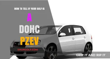 Identifying Your Golf: Is It a DOHC PZEV Model?