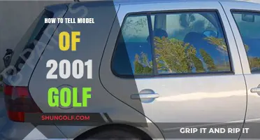 Identifying Your 2001 Volkswagen Golf Model: A Comprehensive Guide