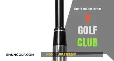 Mastering Golf Club Loft: A Guide to Identifying Your Club's Angle