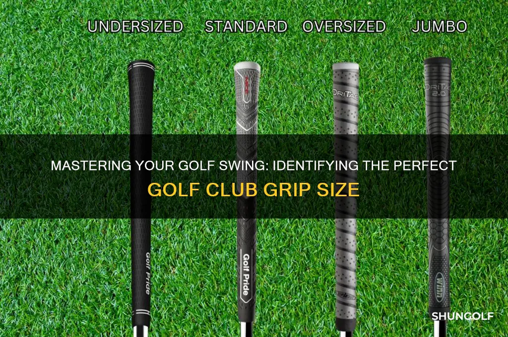 how to tell what grip size your golf clubs are