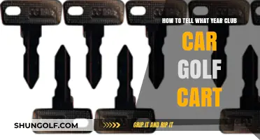 Identifying Your Club Car Golf Cart's Year: A Simple Guide