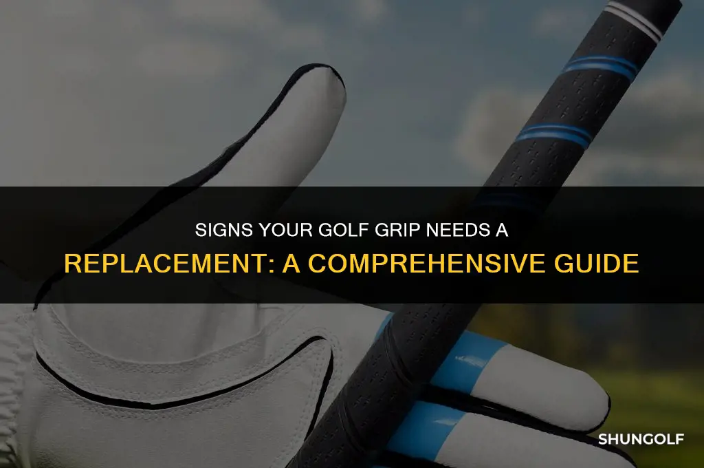 how to tell when golf grip needs to be changed