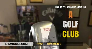 Mastering Your Swing: Choosing the Right Lie Angle for Golf Clubs