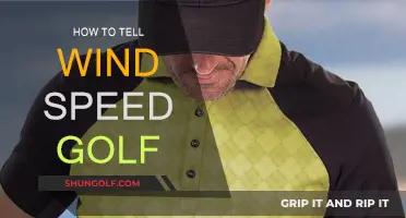 Wind Speed Awareness for Golfers