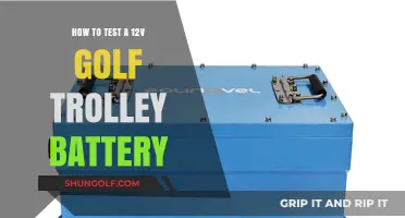 Testing Your 12V Golf Trolley Battery: A Step-by-Step Guide
