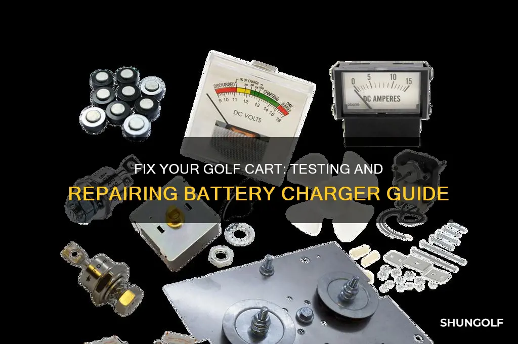 how to test and repair golf battery charger