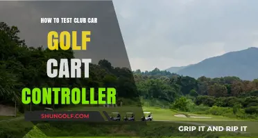 Testing Your Club Car Golf Cart Controller: A Step-by-Step Guide
