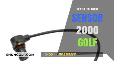 Testing Your 2000 Golf's Crank Sensor: A Step-by-Step Guide
