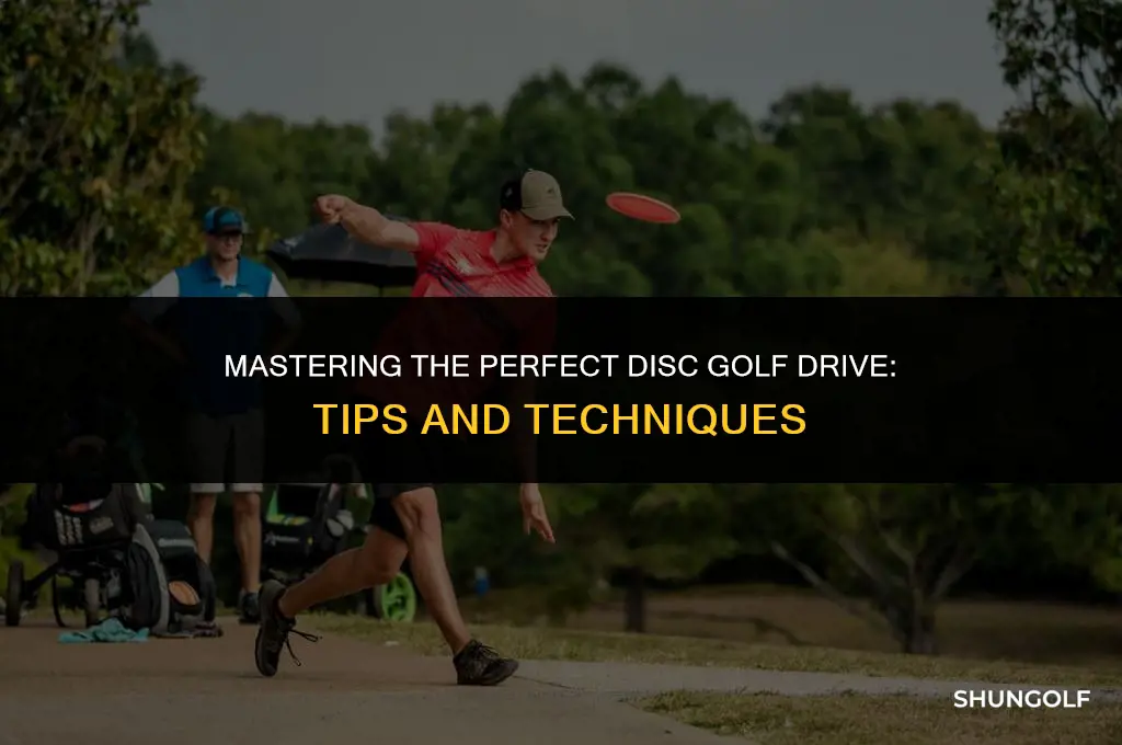 how to throw a disc golf drive