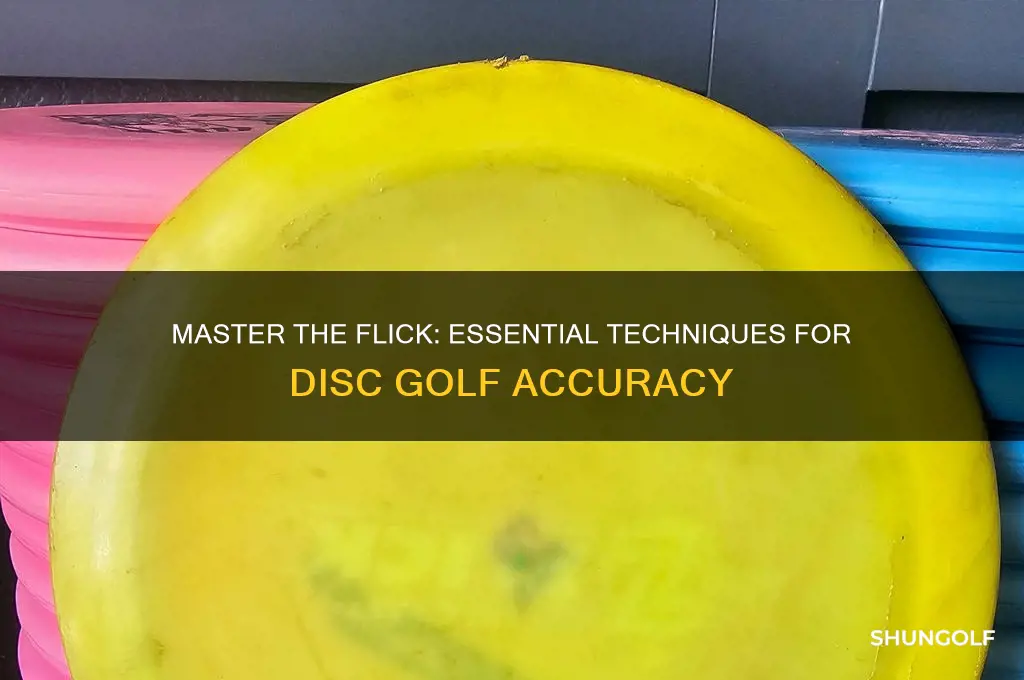 how to throw a flick in disk golf