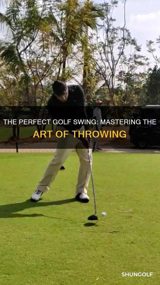 how to throw a golf clu