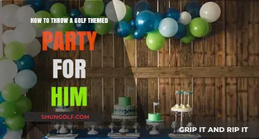 Tee Up a Perfect Golf-Themed Party for Your Special Guy