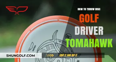 Mastering the Tomahawk: A Guide to Throwing Disc Golf Drivers