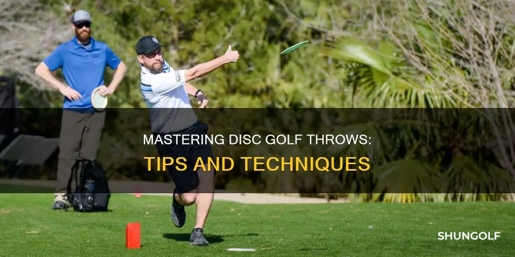 how to throw disk golf