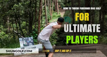 Mastering the Forehand: Disc Golf Techniques for Ultimate Players