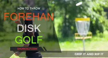 Mastering the Forehand: Disc Golf Techniques