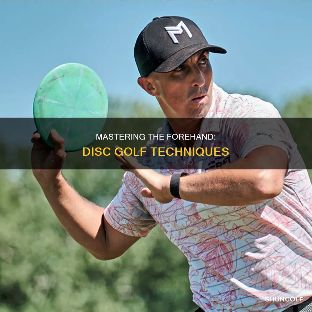 how to throw forehand disk golf
