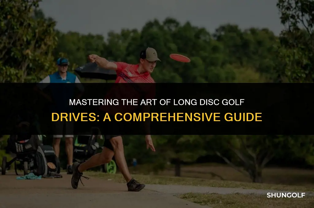 how to throw long disc golf drives