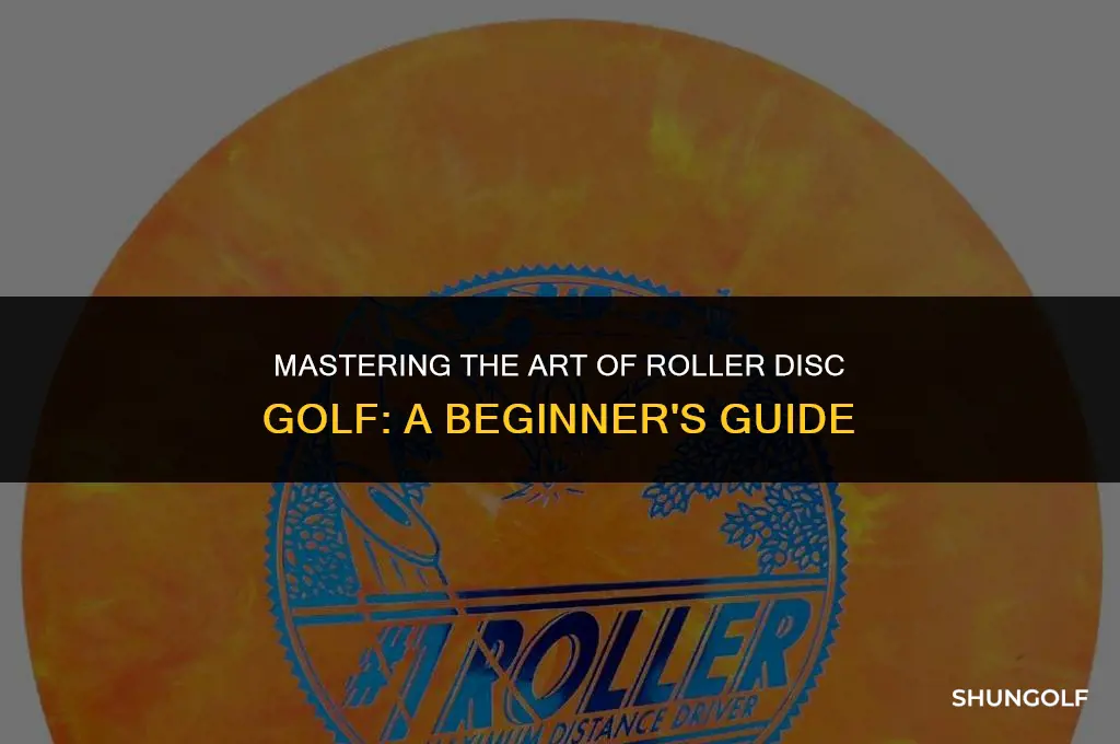 how to throw roller disc golf