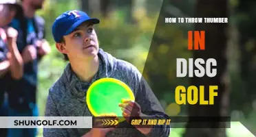 Mastering the Thumber Throw in Disc Golf: A Beginner's Guide