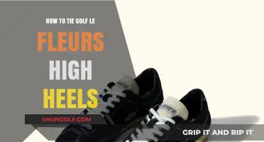 Mastering the Art of Tying Golf Le Fleurs High Heels