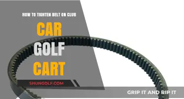 Easy Steps to Tighten Your Club Car Golf Cart Belt