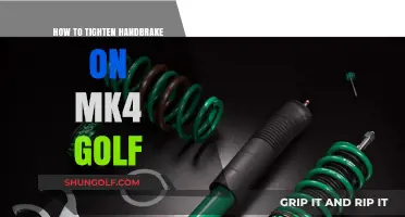 Tighten Your MK4 Golf Handbrake: Step-by-Step DIY Guide