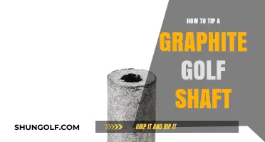 Mastering the Art of Tipping Your Graphite Golf Shaft