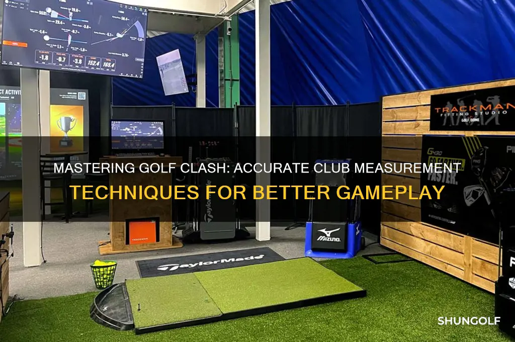 how to tmeasure clubs golf clash