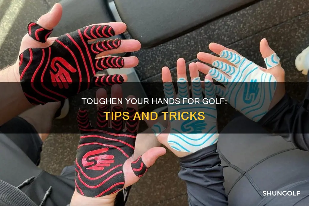 how to toughen hands for golf