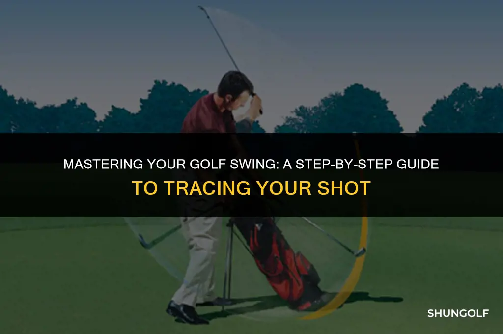 how to trace your golf shot