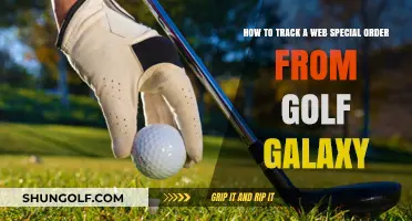 Track Your Golf Galaxy Web Special Order: A Step-by-Step Guide