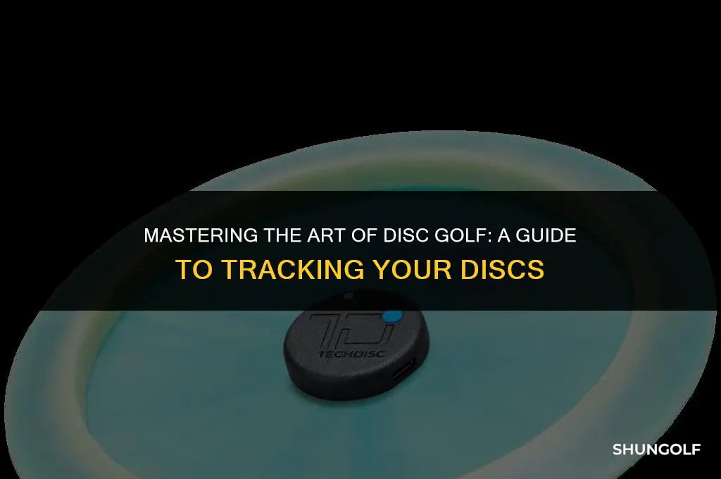 how to track disc golf discs