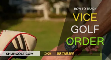 Vice Golf: Track Your Order with Ease