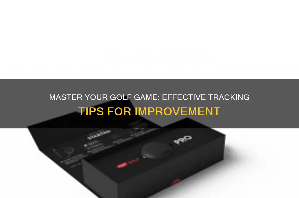 how to track your golf game