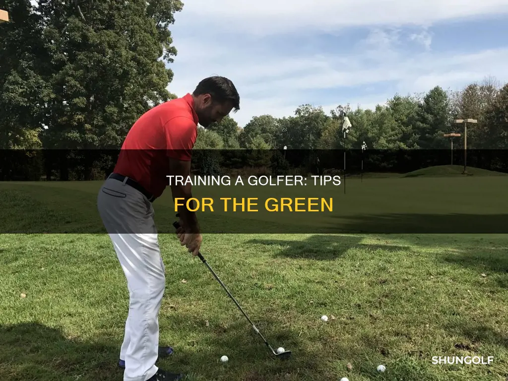 how to train a golfer